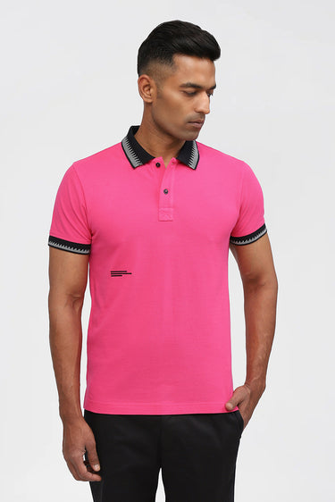 Casuals Men's Polo T-Shirt with Genes Monogram