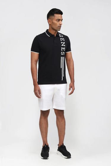 Men's Polo T-Shirt with Genes Monogram