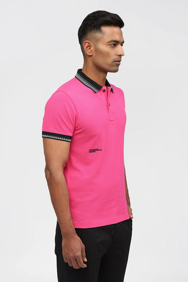 Casuals Men's Polo T-Shirt with Genes Monogram