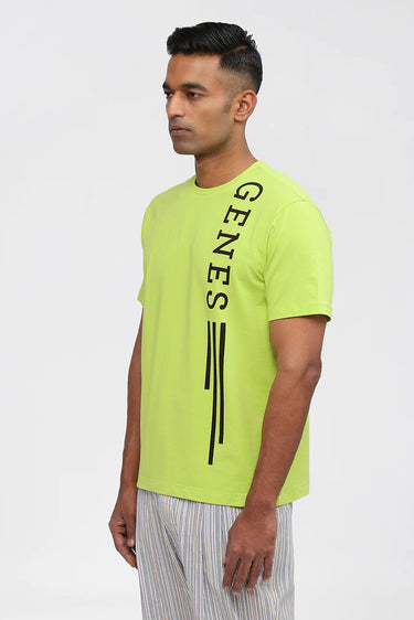 Casuals Mens T-Shirt with Genes Monogram