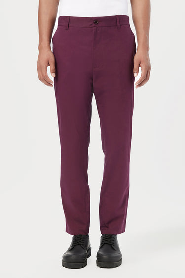 Regular Fit Trousers with Back Bone Pocket