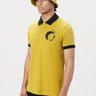 Regular Fit Polo T-Shirt with Signature Stamp Print Placement