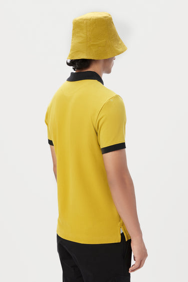 Regular Fit Polo T-Shirt with Signature Stamp Print Placement