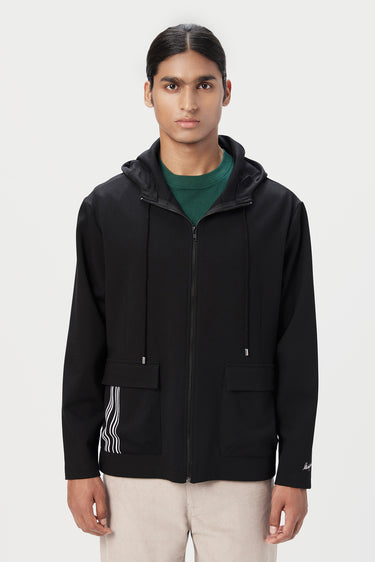 Easy Fit Hoodie with Front Flap Pocket