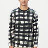 Classic Fit Full Sleeve T-Shirt with All-Over Large Check Print