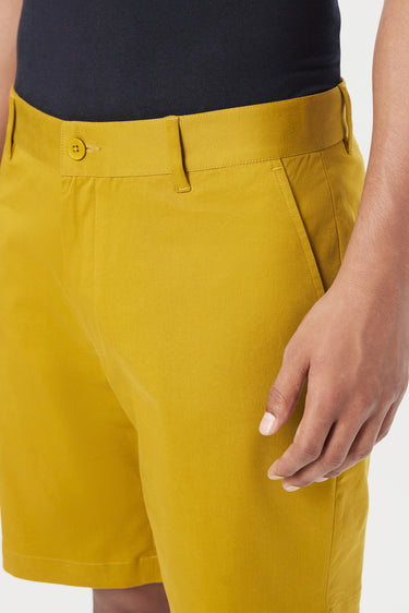 Classic Fit Shorts with Back Bone Pocket