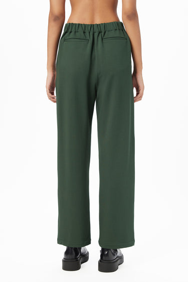 Straight Fit Trousers with Forward Side Seams