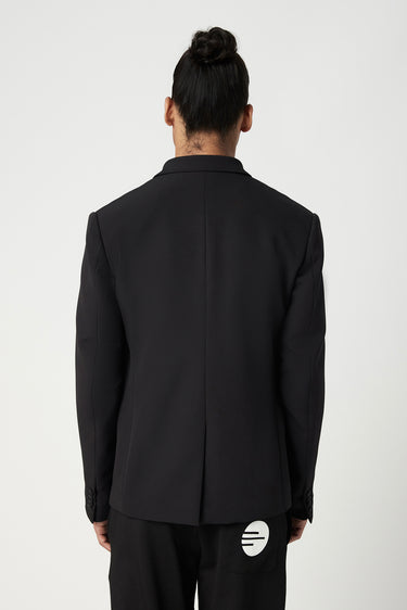 Regular Fit Two-Button Constructed Jacket with Flap Pockets