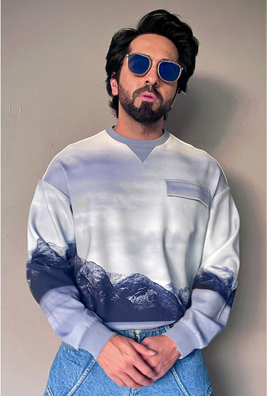 Ayushman Khurrana in sweatshirt for men by Genes