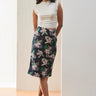 Elegant Women's Silk Rayon Skirt