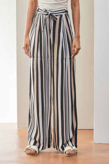 Women's Cotton Stripe Trouser