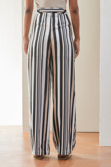 Women's Cotton Stripe Trouser