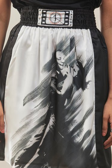 Women's Cotton Satin Skirt