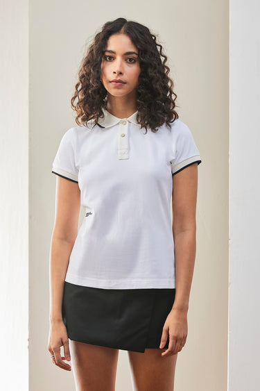 Women's 100% Cotton Polo T-Shirt