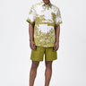 Light Linen Regular Fit Shirt with Landscape Print