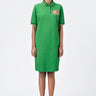 Regular Fit Polo Dress with Fruit Basket Embroidery