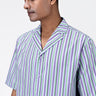 Easy Fit Men's Half Sleeve Shirt with Cuban Collar