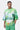 Men's Oversized Pixelated Landscape Print T-Shirt