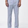 Multicolor Stripes Regular Fit Men's Trousers