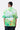 Easy Fit Men's Shirt With Tropical Landscape Print