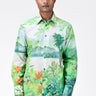 Men's Full Sleeve Shirt with Landscape Print