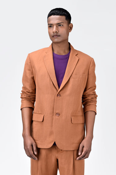 Men's Regular Fit Two-Button Jacket