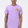 Regular Fit Men's T-Shirt With Genes Fruit Basket Embroidery