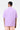 Men's Lavender Cotton Poplin Easy Fit Shirt with Cubon Collar