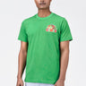 Regular Fit Men's T-Shirt With Genes Fruit Basket Embroidery