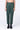 Cotton Heavy Twill Cropped Trousers - Green