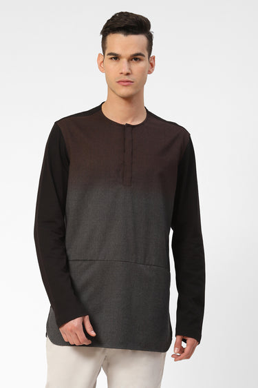 Ombre Woolen Mens Kurta