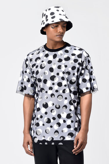 Polka Dot Tulle Mens T-Shirt