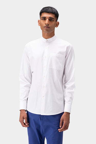 Band collar Mens Shirt