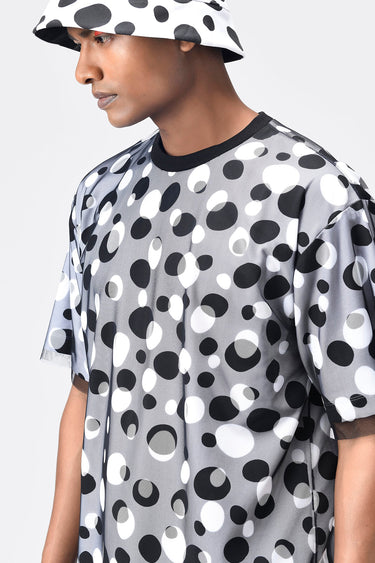 Polka Dot Tulle Mens T-Shirt