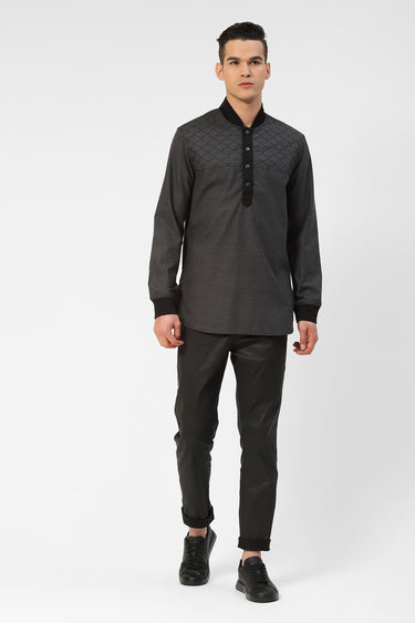 Embroidered Woolen Mens Kurta