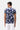 Floral Collage Mens Cotton Tshirt