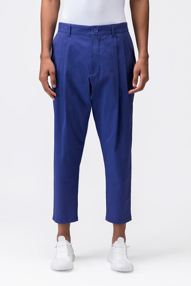 Mens Pleated Trousers