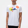 Multicolored Genes Florals Mens T-shirt