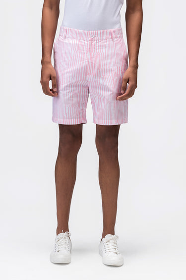 Printed Linen Mens Shorts