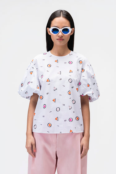 Floral Iconography Top