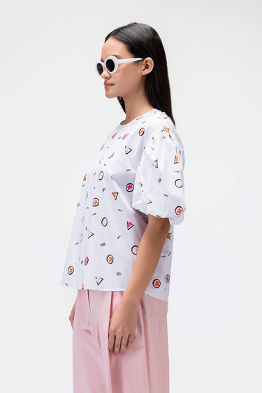 Floral Iconography Top